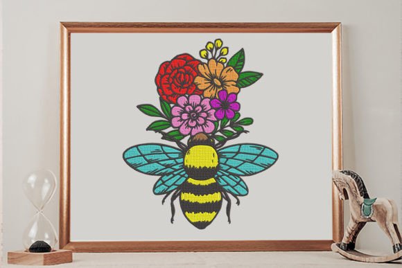 Bee Flower, Floral Embroidery Review for Holiday Collections
