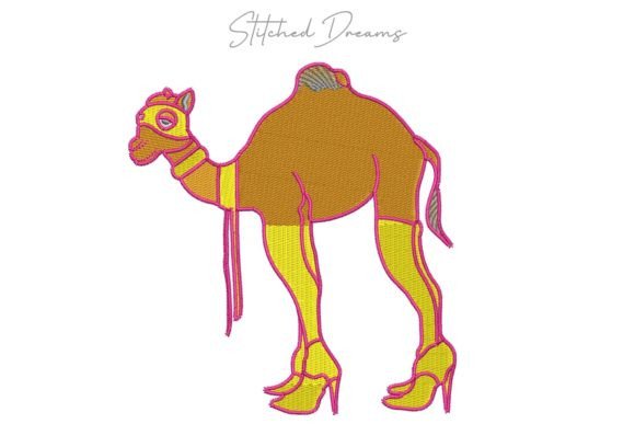 Camel Embroidery Design: A Designer’s Review for Business Merch