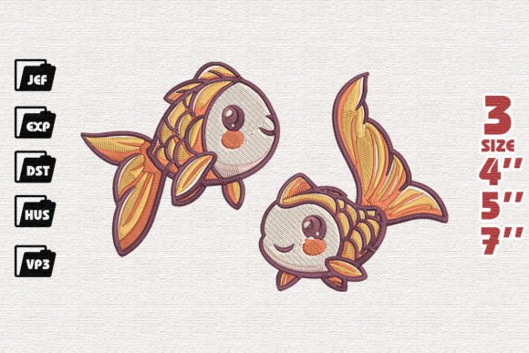 Cute Gold Fishes Embroidery: A Designer’s Practical Review