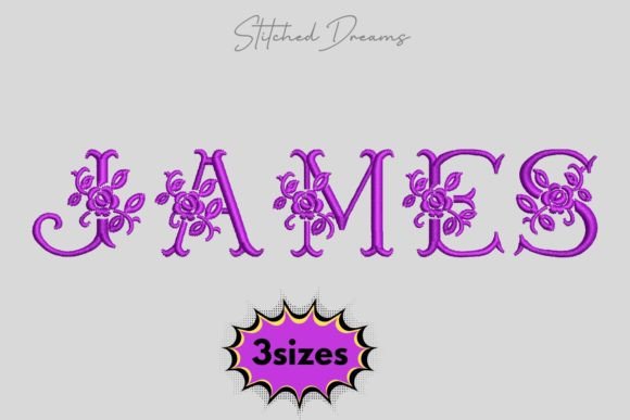 James Name Embroidery Design: A Designer’s Review