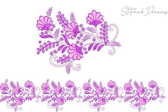 Review: Creative Floral Borders Embroidery for Real Projects