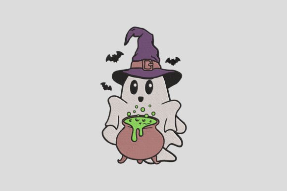 Review: Cute Halloween Witch Embroidery Design