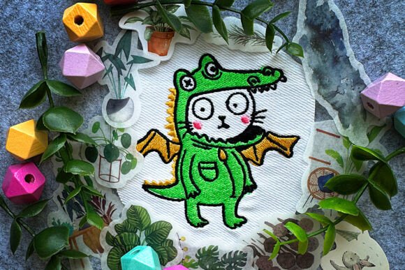 Review: Dinosaur Machine Embroidery Design