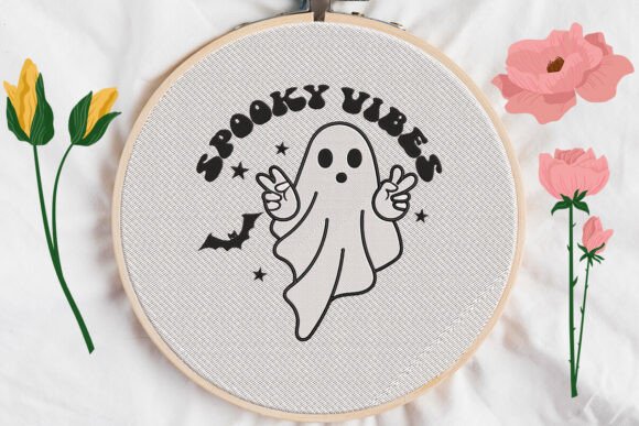 Review: Spooky Vibes with Ghost Embroidery for Holiday Sales