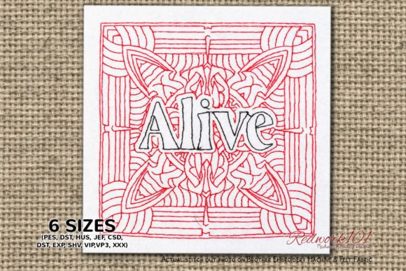 Reviewing Alive Word Embroidery for Holiday Collections