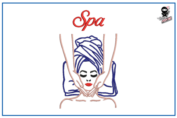 Reviewing Spa Logo Embroidery Design for Boutique Apparel