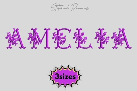 Reviewing the Amelia Name Embroidery Design for Holiday Sales
